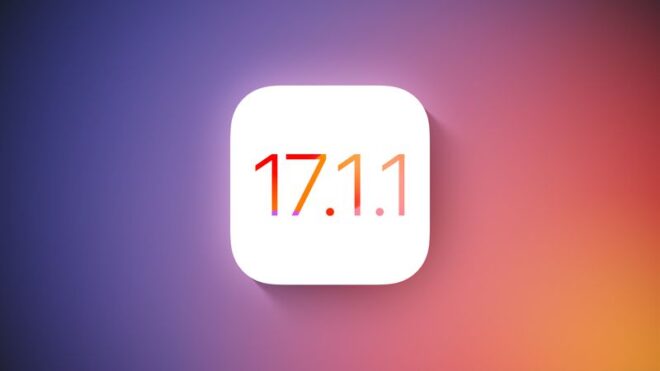 Apple sta per rilasciare iOS 17.1.1