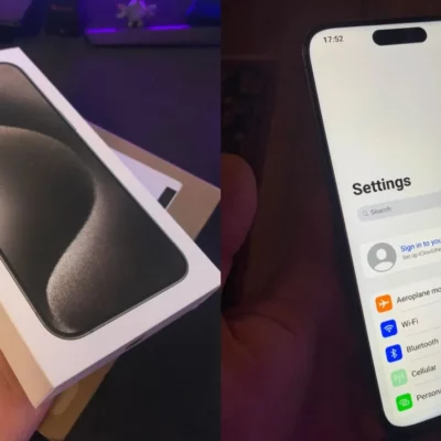 Ordina un iPhone 15 Pro Max, ma riceve un clone Android