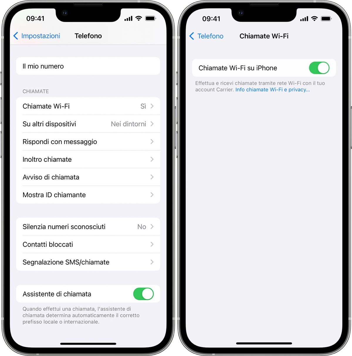 Chiamate WiFi: usare iPhone per telefonare senza copertura cellulare