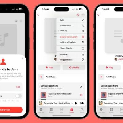 La beta di iOS 17.3 reintroduce le playlist collaborative di Apple Music con una novità