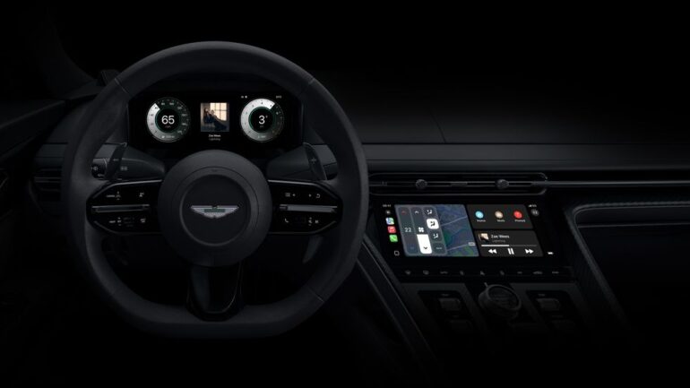 aston martin carplay