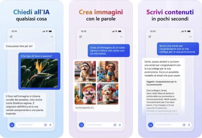 Microsoft Copilot è disponibile per iPhone e iPad