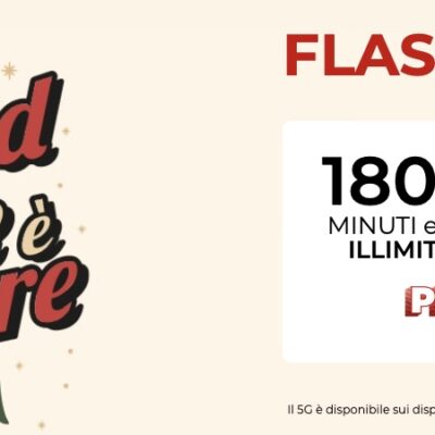 iliad rinnova l’ offerta FLASH 180 con 5G incluso