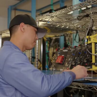 Un raro sguardo ai laboratori Apple Silicon