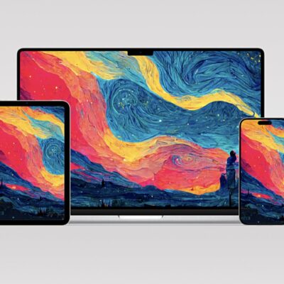 Sfondi notte stellata, da Basic Apple Guy il wallpaper Big Starry Sur