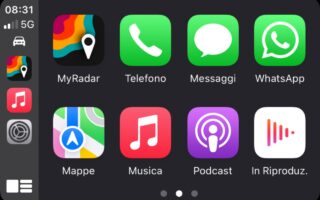 MyRadar arriva su Apple CarPlay con le previsioni meteo