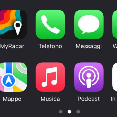 MyRadar arriva su Apple CarPlay con le previsioni meteo