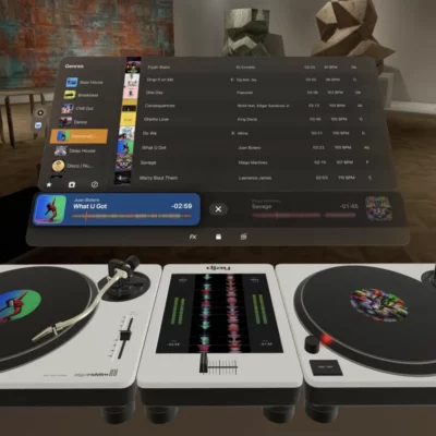 Algoriddim racconta come ha sviluppato l’app djay per Vision Pro