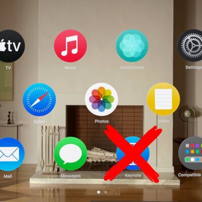 Come eliminare le app da Apple Vision Pro