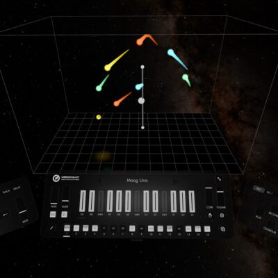 Moog trasforma Apple Vision Pro in uno strumento futuristico per la creazione di musica