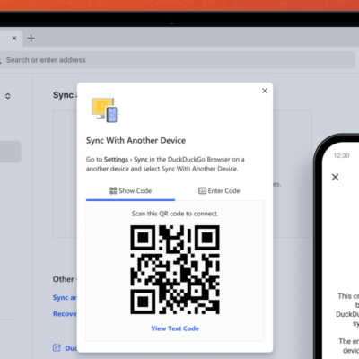 DuckDuckGo sincronizza password e segnalibri su tutti i dispositivi, senza nessun account