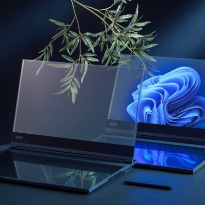 Lenovo presenta il ThinkBook trasparente!