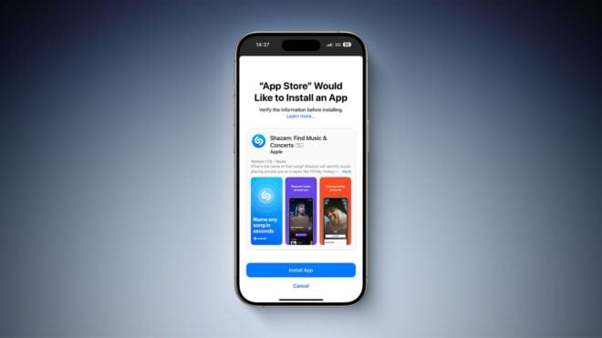 iOS 17.4 beta aggiunge la schermata di verifica anche su App Store