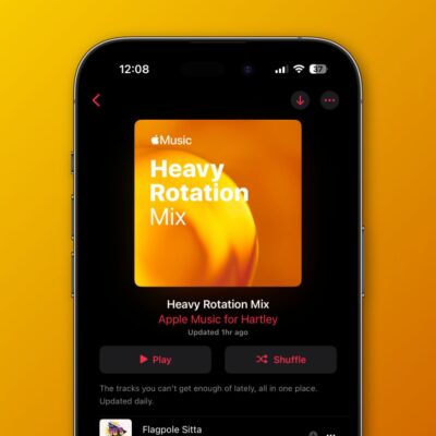 “Un mix da alta rotazione”, la nuova Playlist personalizzata su Apple Music