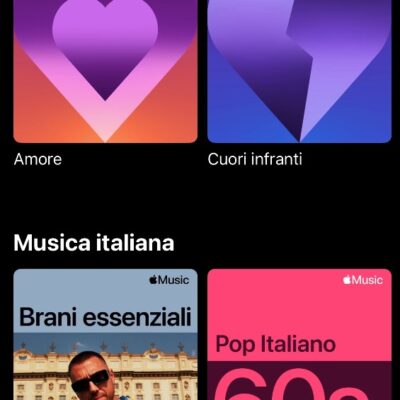 Apple Music lancia due nuove stazioni per San Valentino