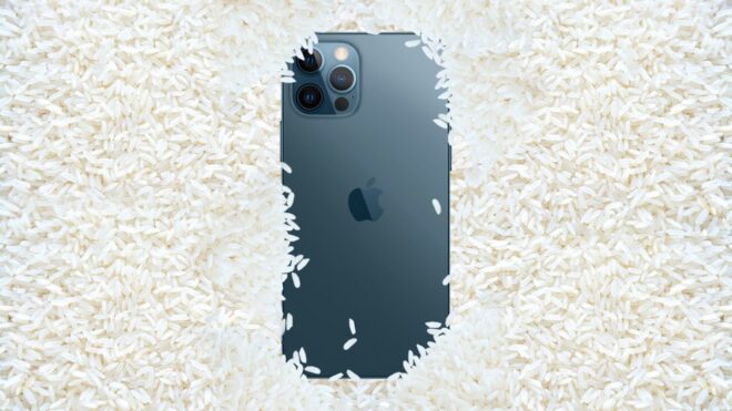Non mettere l’iPhone nel riso, lo dice Apple!