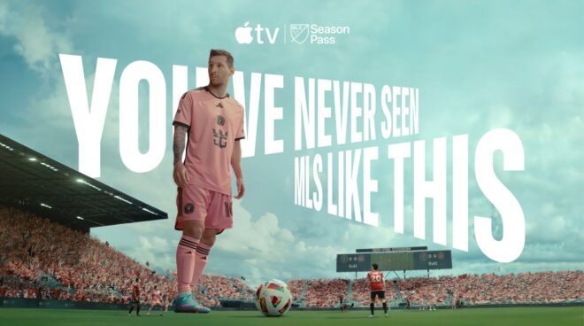 Messi promuove il Season Pass della MLS nel nuovo spot pubblicitario di Apple TV