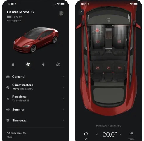 tesla app