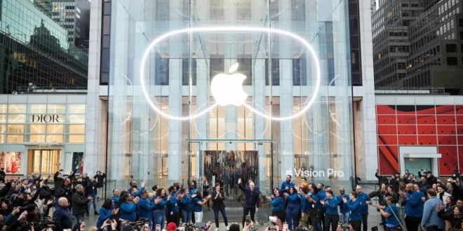 Se dimentichi la password del Vision Pro dovrai andare in un Apple Store