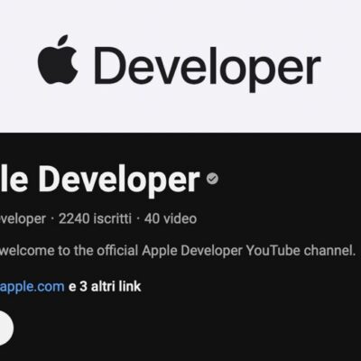 Apple lancia un nuovo canale YouTube dedicato alla WWDC 2024