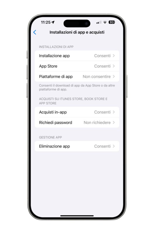 Come bloccare store alternativi iOS 17.4