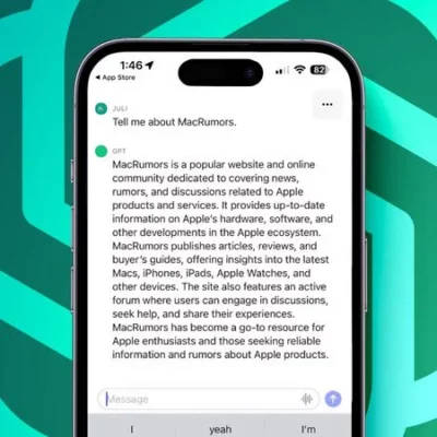 L’app ChatGPT per iPhone attiva la funzione “Leggi ad alta voce”