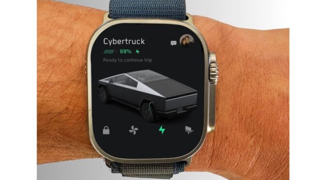 Tesla sta lavorando ad un’app per Apple Watch
