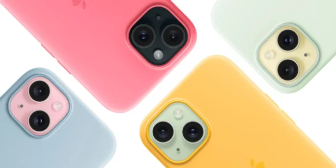 Apple lancia le colorazioni primaverili per le custodie degli iPhone 15 e i cinturini degli Apple Watch