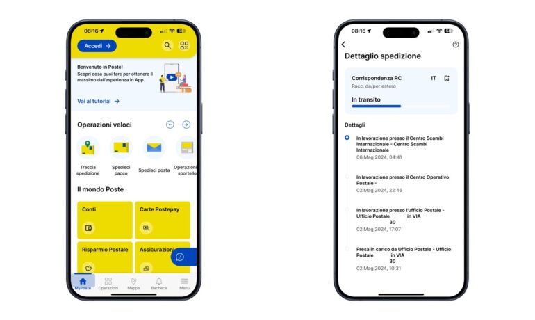 App Poste Italiane