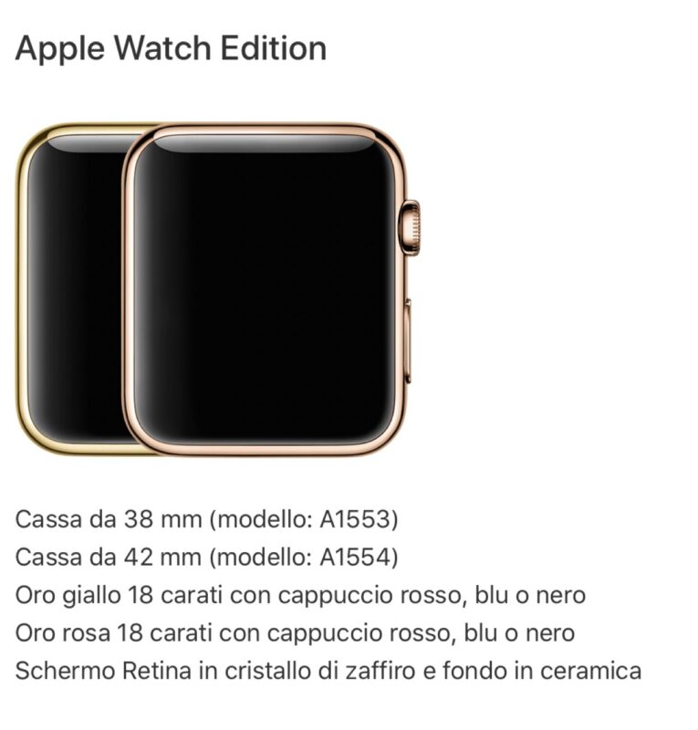 Apple Watch 1 Edition