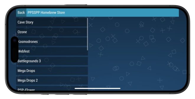 PPSSPP, su App Store l’emulatore della PlayStation Portable