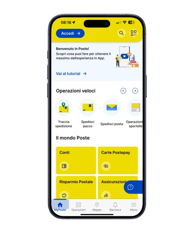 Spedizione poste: come tracciare pacchi e raccomandate con iPhone