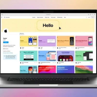Apple espande il supporto Figma con un nuovo set di modelli