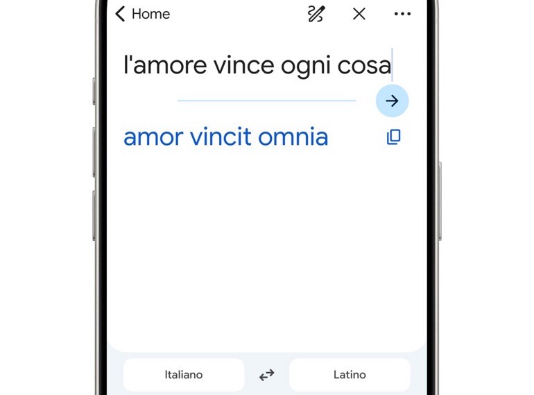 italiano latino traduttore