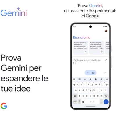 Gemini: l’app arriva in Italia su Android ma per iOS c’è ancora da attendere