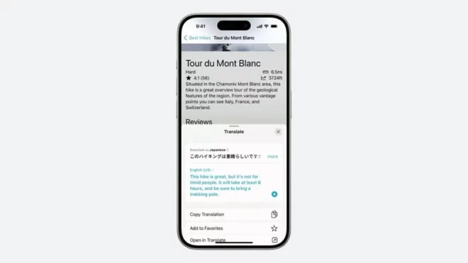 iOS 18 aggiunge nuove API per traduzioni In-App e supporto tastiera bilingue