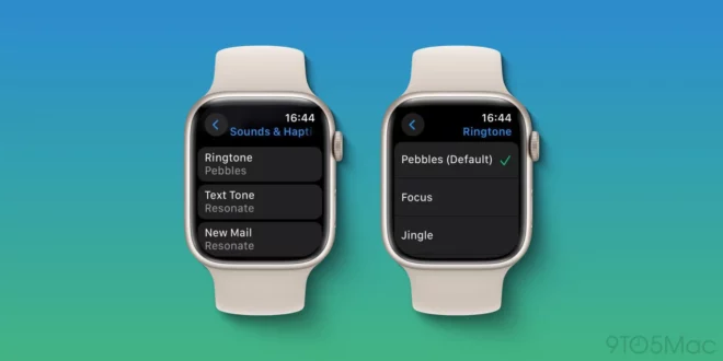 watchOS 11 consente di cambiare suoneria su Apple Watch