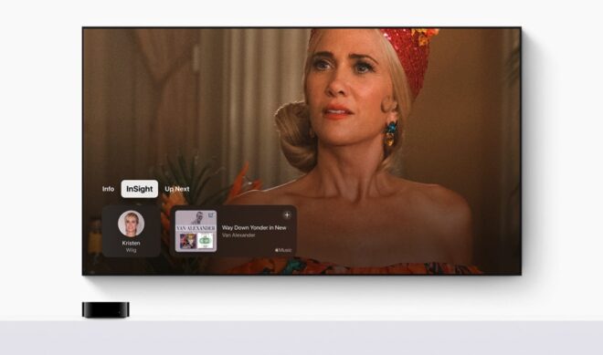 tvOS 18 porta gli “InSight” per identificare attori e canzoni su Apple TV+ e tante altre novità