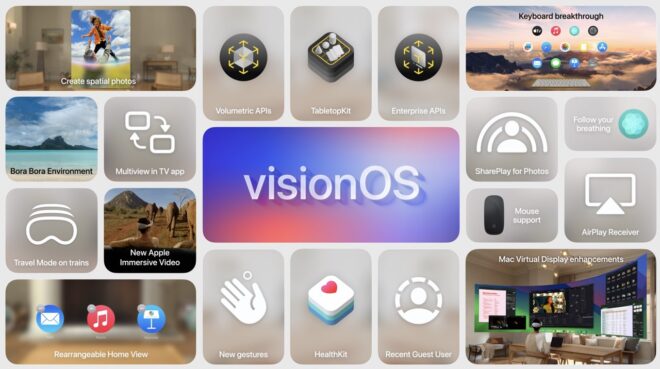 Apple presenta visionOS 2 alla WWDC 2024