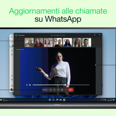 Nuove funzioni per le chiamate su WhatsApp