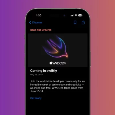L’app Apple Developer si aggiorna in vista della WWDC 2024