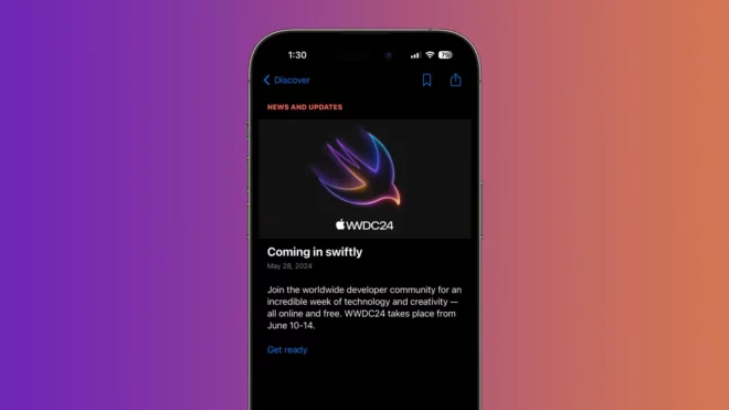 L’app Apple Developer si aggiorna in vista della WWDC 2024