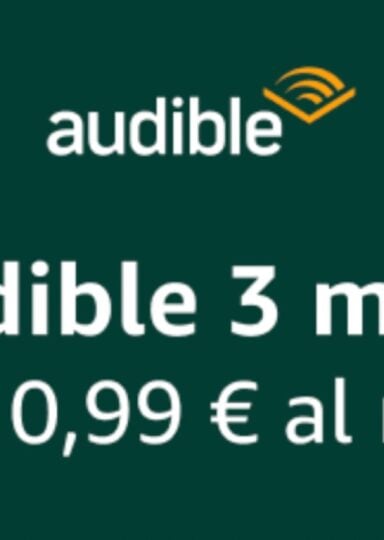 Audible: la promozione con tre mesi a 0,99€