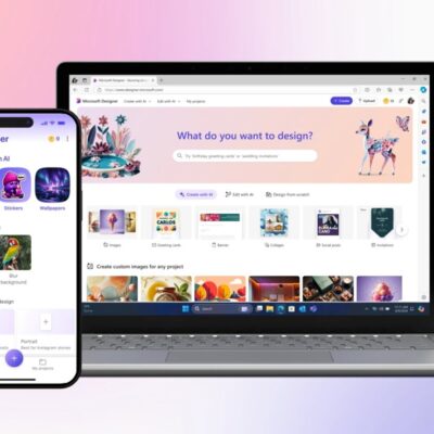 Microsoft Designer, l’app che genera immagini con l’IA è ora su App Store