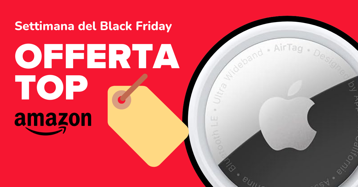 Sconti AirTag Amazon Black Friday