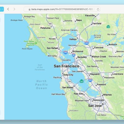 Mappe di Apple arriva sul web in versione beta