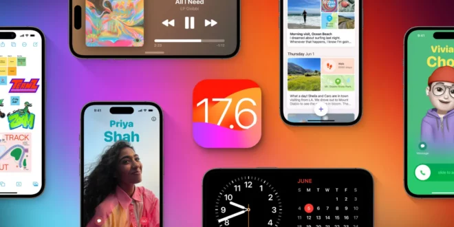 Apple rilascia iOS 17.6, iPadOS 17.6, macOS 14.6, tvOS 17.6 e watchOS 10.6