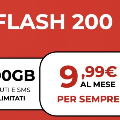 Ecco le offerte iliad Flash 200 e Giga 250