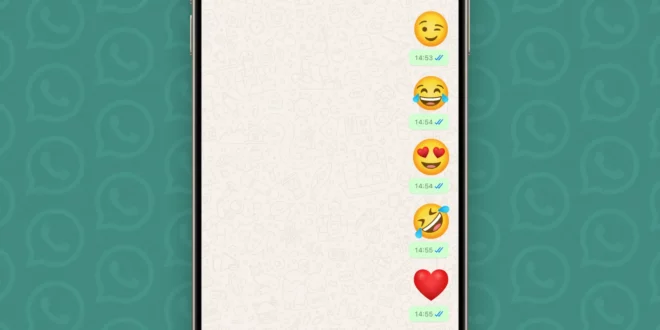 Whatsapp inizia a testare le emoji animate su iPhone