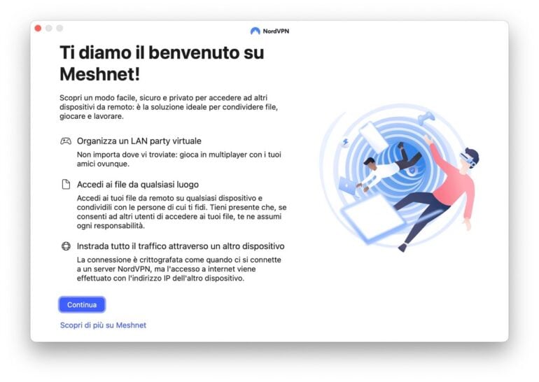 Meshnet macOS